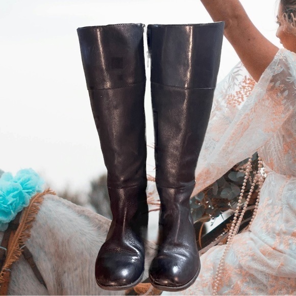 ❤️RLL❤️ Lauren Ralph Lauren Wide Calf Riding Boots Sz 6 - Picture 3 of 8